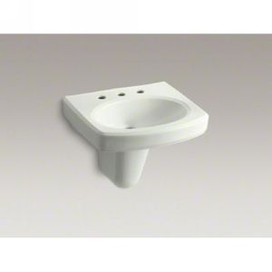 Kohler K 2035 8 NY PINOIR Pinoir® Wall Mount Bathroom Sink with 8 Widespread Fa