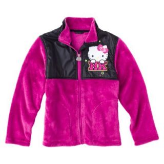 Hello Kitty Girls Fleece Jacket   Pink 6