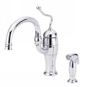 Danze D407521 Antioch  Single Handle Kitchen Faucet With Side Spray