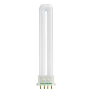 Bulbrite 13W Cool White Dimmable 4 Pin Twin Tube CFL Light Bulb   20 pk.  