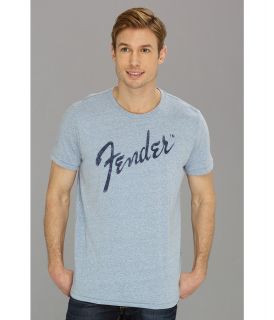 Lucky Brand Printed Fender Tee Mens T Shirt (Blue)