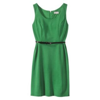 Merona Petites Sleeveless Fitted Dress   Green XLP
