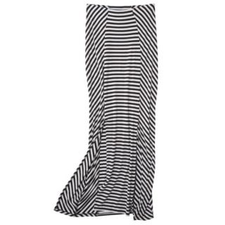 Mossimo Womens Maxi Skirt   Black/White Stripe XXL