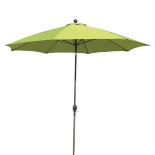 9 Aluminum Patio Umbrella   Green
