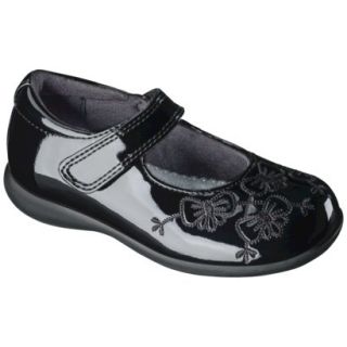 Toddler Girls Rachel Shoes Shana Patent Mary Jane Shoe   Black 7.5