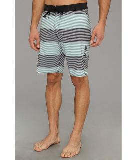 RVCA Civil Stripe 20 Trunk Mens Swimwear (Gray)