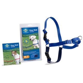 Easy Walk Blue Dog Harness, Medium