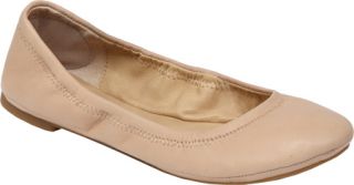 Womens Lucky Brand Emmie   Nude Leather Ballet Flats