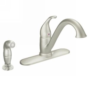 Moen 7840CSL Camerist Camerist Single Handle Kitchen Faucet w/Side Spray