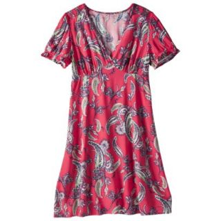 Mossimo Supply Co. Juniors Cap Sleeve Dress   Coral XS(1)