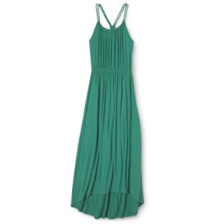 Merona Womens Knit Braided Strap Maxi Dress   Acacia Leaf   L