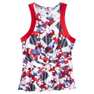 Peter Pilotto for Target Tank  Red Floral Print XL