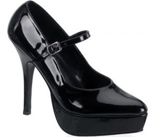 Womens Pleaser Indulge 540   Black Patent Dress Shoes