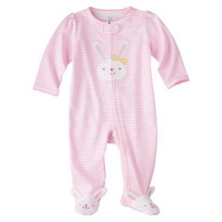 Just One YouMade by Carters Newborn Girls Bunny Sleep N Play   Pink 9 M