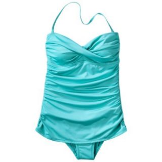 Clean Water Womens Swim Dress  Aqua XL