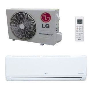 LG LS240HEV Ductless Air Conditioning, Mega Standard SingleZone WallMount MiniSplit System w/Heat Pump 22,000 BTU
