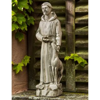 Campania International Small St. Francis with Animals Garden Statue   R 112 AL