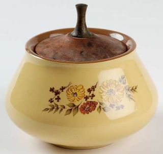 Taylor, Smith & T (TS&T) Indian Summer Sugar Bowl & Lid, Fine China Dinnerware  