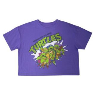 Juniors Ninja Turtle Graphic Tee   Purple S