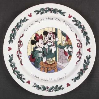 Disney Twas The Night Before Christmas Dinner Plate, Fine China Dinnerware   Mic