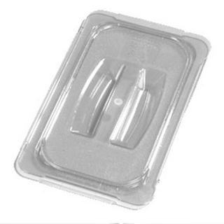 Carlisle Universal 1/4 Size Food Pan Solid Lid   Clear