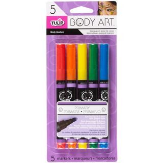 Body Art Marker Set 5/pkg primary