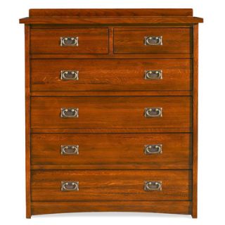 Mastercraft Collections Prairie Mission 6 Drawer Chest 9808 DC