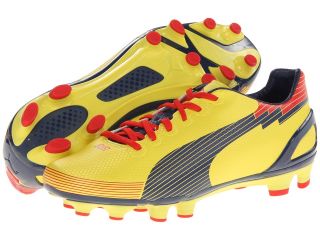 PUMA Evospeed 3 Graphic FG Mens Soccer Shoes (Yellow)