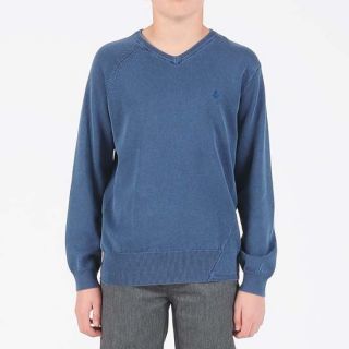 Understated Boys Sweater Estate Blue In Sizes Medium, X Large, Large, S