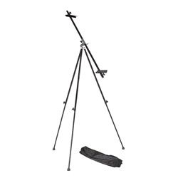 Universatile Portable Metal Adjustable Field/watercolor Artist Easel (BlackMaterials Aluminum, plasticDimensions 76 inches x 33 inches x 31 inches Accomodates artwork 27 inches highImported )