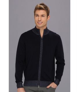 Scott James Sal Full Zip Cardigan Mens Sweatshirt (Navy)