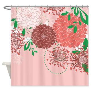  Pretty Asian Inspired Mums 04a Shower Curtain  Use code FREECART at Checkout