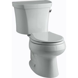 Kohler K 3947 TR 95 WELLWORTH Round Front 1.28 gpf Toilet, 14 In. Rough In, Righ