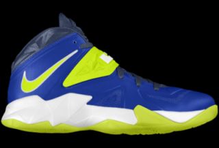 Nike Zoom Soldier VII iD Custom Mens Basketball Shoes   Blue
