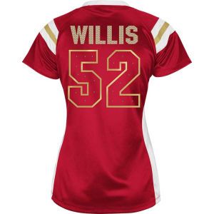 San Francisco 49ers Patrick Willis VF Licensed Sports Group NFL Womens Draft Him III Top