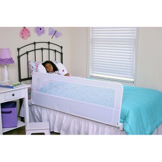 Regalo Swing Down Extra Long Bed Rail (WhiteIntended for children 2 to 5 years of ageMeasures 56 inches long x 20 inches highMeets all current safety standards, including those for phthalates and lead )