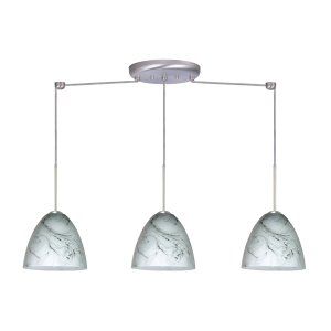 Besa Lighting BEL 3JB 4470MG SN Vila Pendant