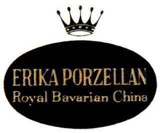 Erika Porzellan Erk1 Salad Plate, Fine China Dinnerware   Platinum Trim Only,Smo