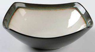 Gibson Designs Bustamante Green Soup/Cereal Bowl, Fine China Dinnerware   Green