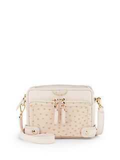 Binky Page Patent Leather Crossbody Bag   Baby Pink