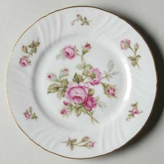 Johann Haviland Rose Of Picardy White Bread & Butter Plate, Fine China Dinnerwar