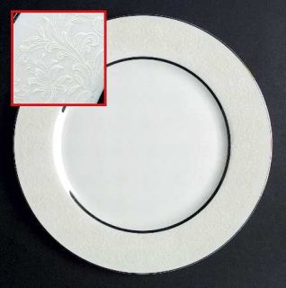 Fine China of Japan Elegance Dinner Plate, Fine China Dinnerware   White On Whit