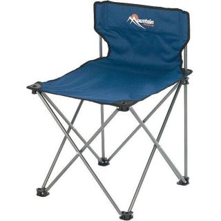 Mountain Trails Ridgeline Folding Camp Chair (BlueStyle Folding chairWeight capacity 250 poundsDurable steel frameFolds up into a compact, portable sizeMaterials Steel/nylonDimensions 24 inches high x 18 inches wide x 18 inches deepModel97936  )