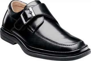 Boys Florsheim Wrapid Monk Jr.   Black Leather Dress Shoes