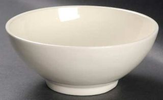 Pottery Barn Studio Cream Coupe Cereal Bowl, Fine China Dinnerware   All Cream,U
