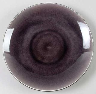 Home Zazen Purple Salad Plate, Fine China Dinnerware   Crackled Purple In, Choco