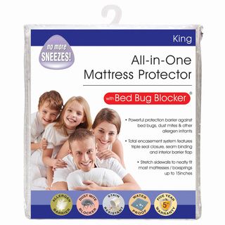 All in one Protection With Bed Bug Blocker Mattress Protector