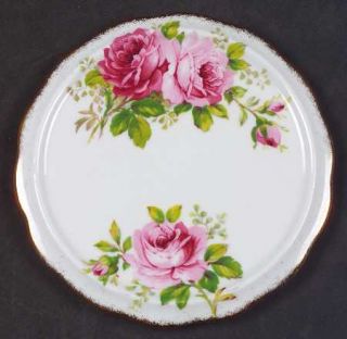 Royal Albert American Beauty (White Background) Tea Tile, Fine China Dinnerware
