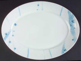 Vista Alegre Mistral 14 Oval Serving Platter, Fine China Dinnerware   Porcelain