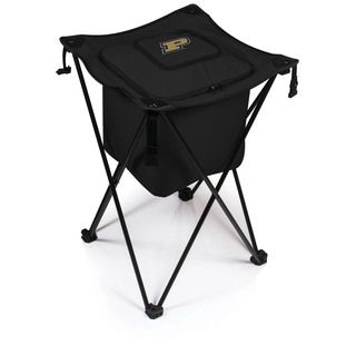 Picnic Time Purdue University Boilermakers Sidekick Portable Cooler (BlackMaterials Polyester; PVC liner and drainage spout; steel frameDimensions Opened 18.5 inches Long x 18.5 inches Wide x 27.8 inches HighDimensions Closed 8 inches Long x 8 inches W